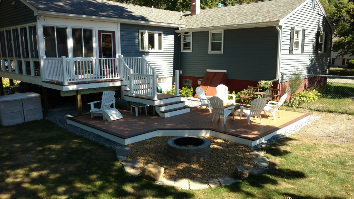 Backyard Remodel in Billerica, MA