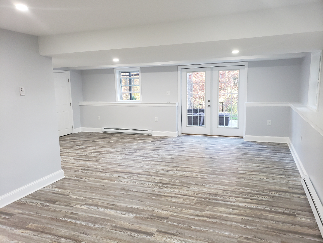 Basement Remodel in Wilmington, MA