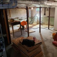 Dark Basement Remodel in Wilmington, MA 0